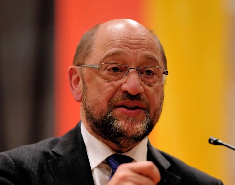 Mar­tin Schulz wirbt en­er­gisch für Eu­ro­pa