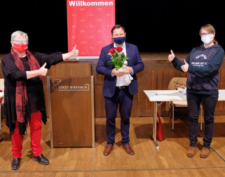 Bundestagsnominierung der SPD: 100 Prozent für Martin Gerster